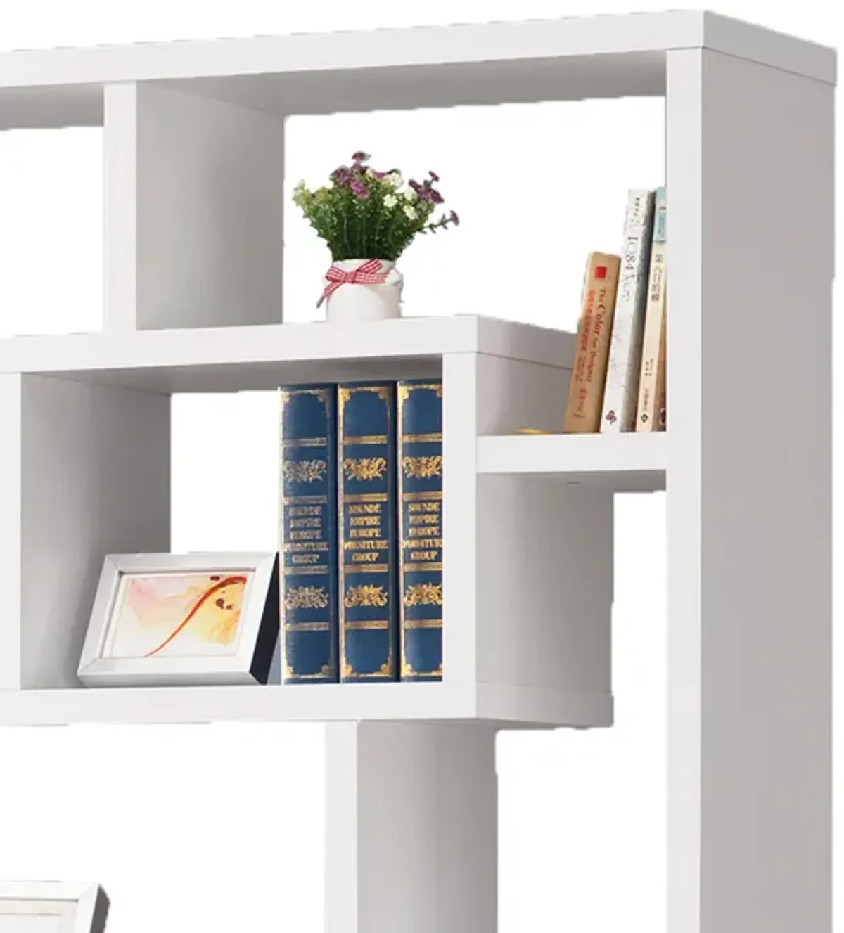 Fantastic Geometric Cubed Rectangular bookcase