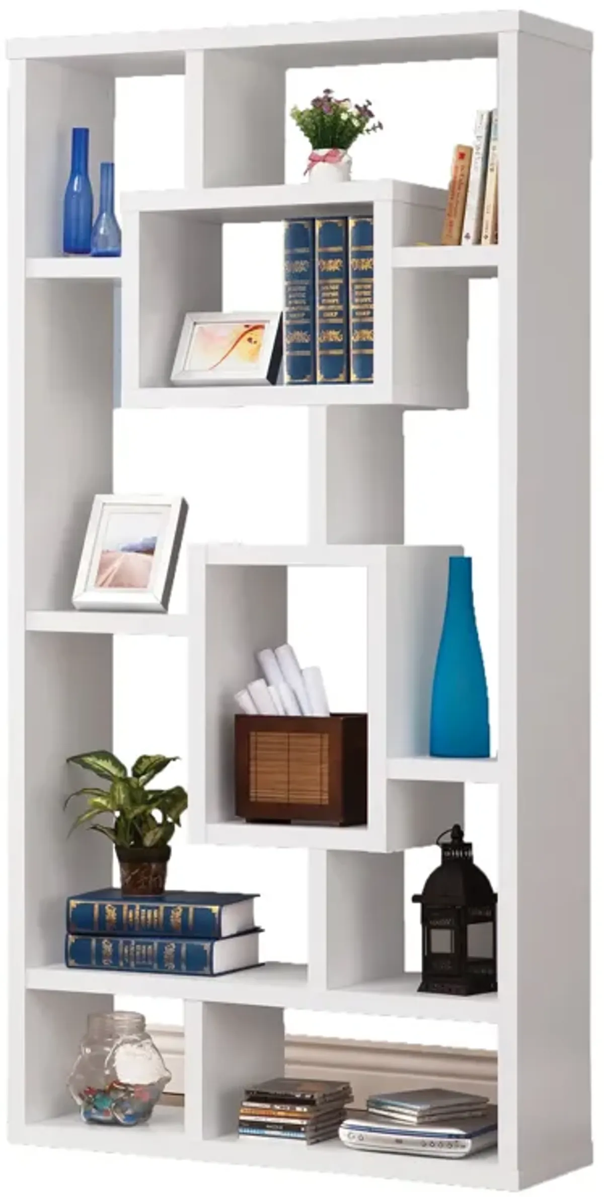 Fantastic Geometric Cubed Rectangular bookcase