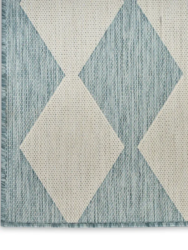 Positano POS04 Aqua 9' x 12' Rug