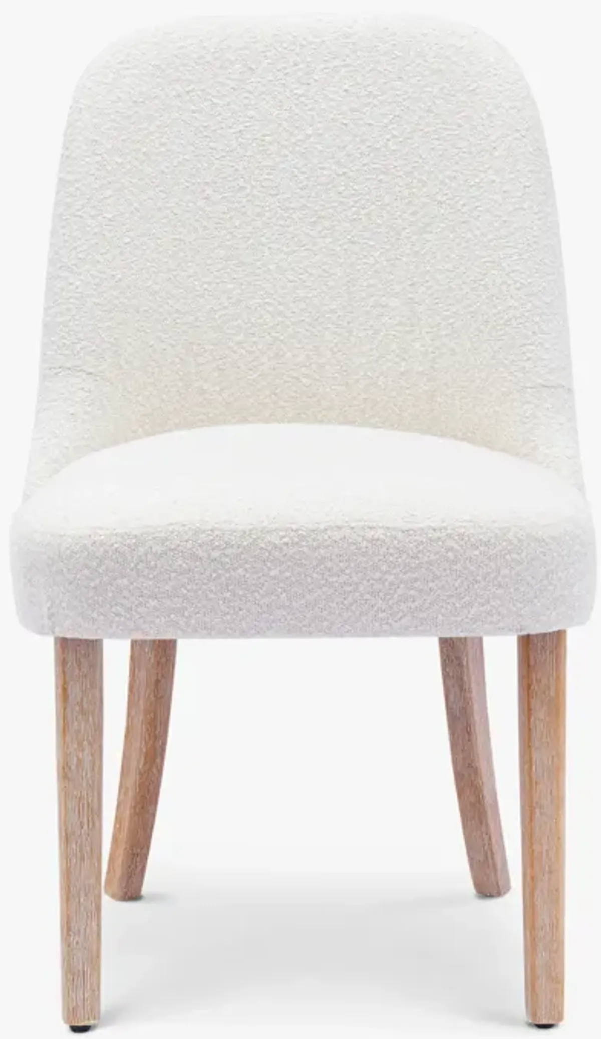 WestinTrends Genevieve Mid-Century Modern Upholstered Boucle Dining Chair