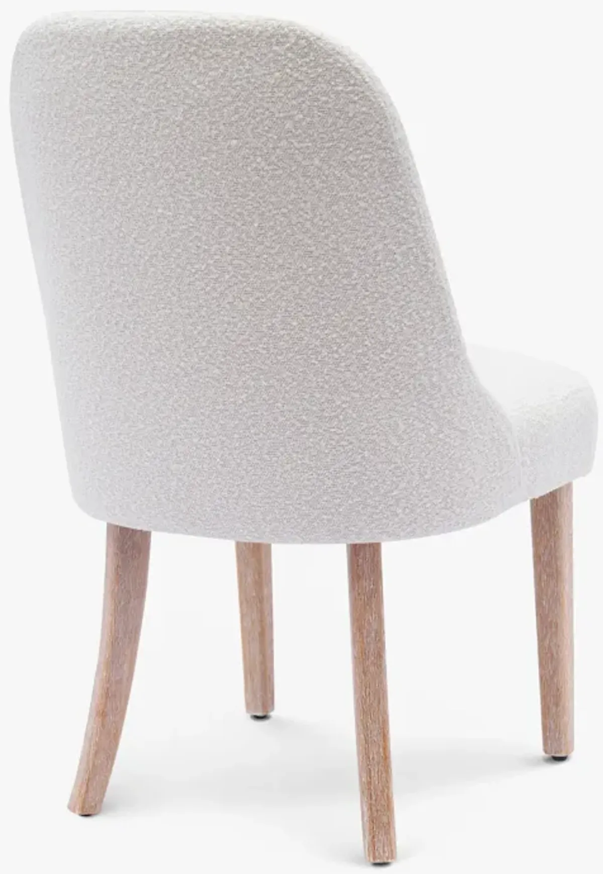 WestinTrends Genevieve Mid-Century Modern Upholstered Boucle Dining Chair