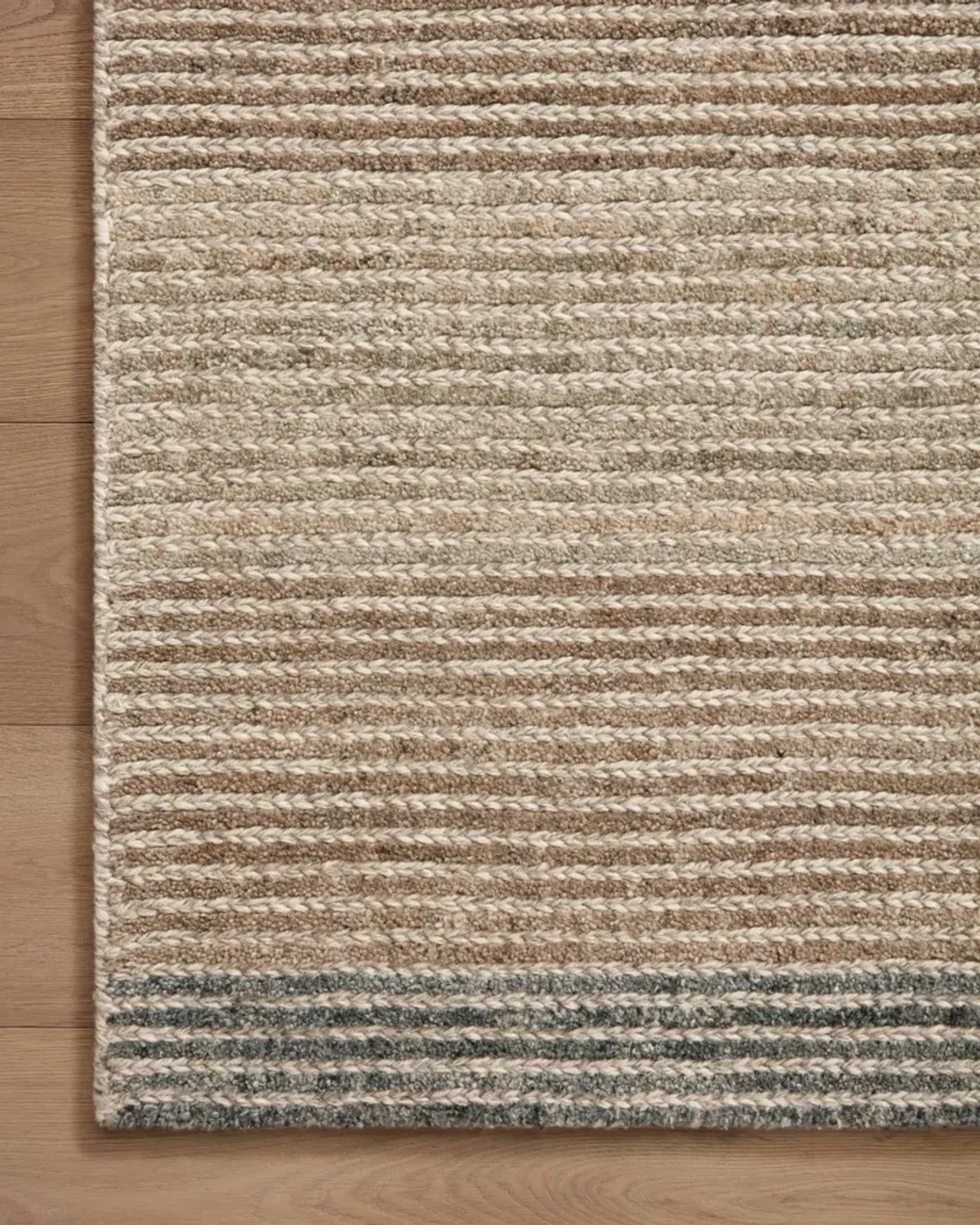 Stiles STI-01 Beige / Slate 9''3" x 13' Rug by