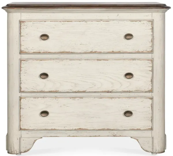 Americana Three-Drawer Nightstand