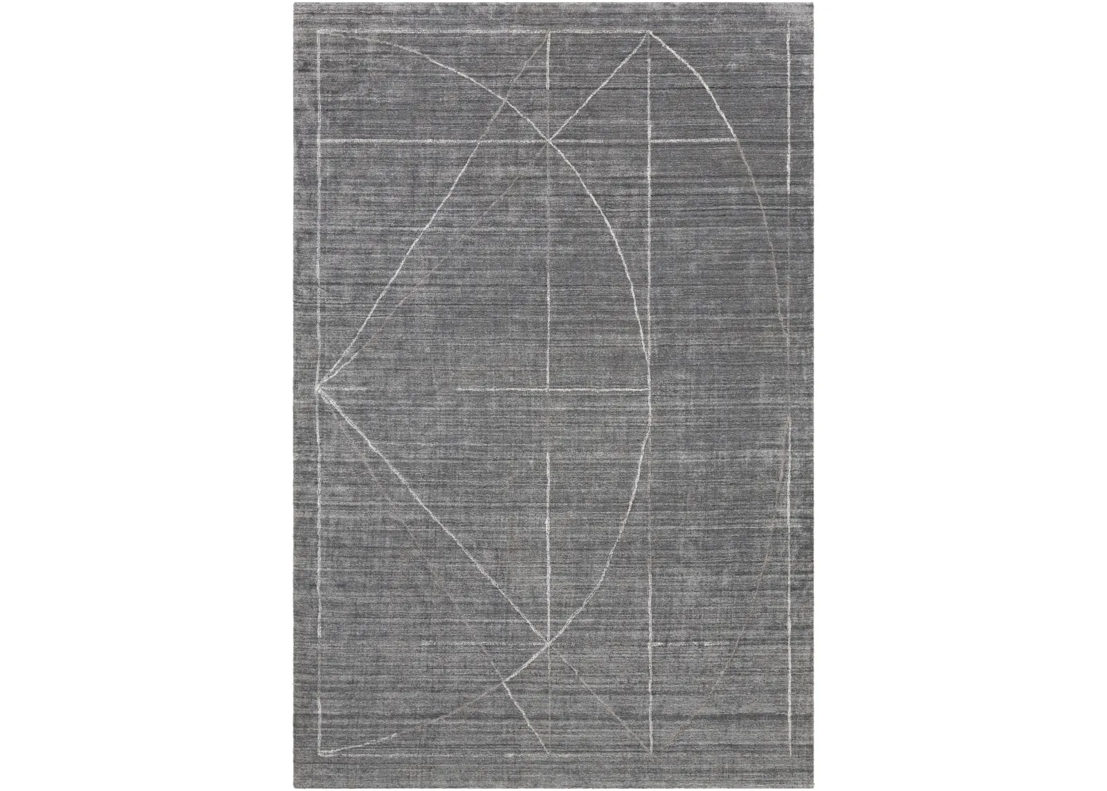 Hightower HTW-3010 3' x 12' Black Rug