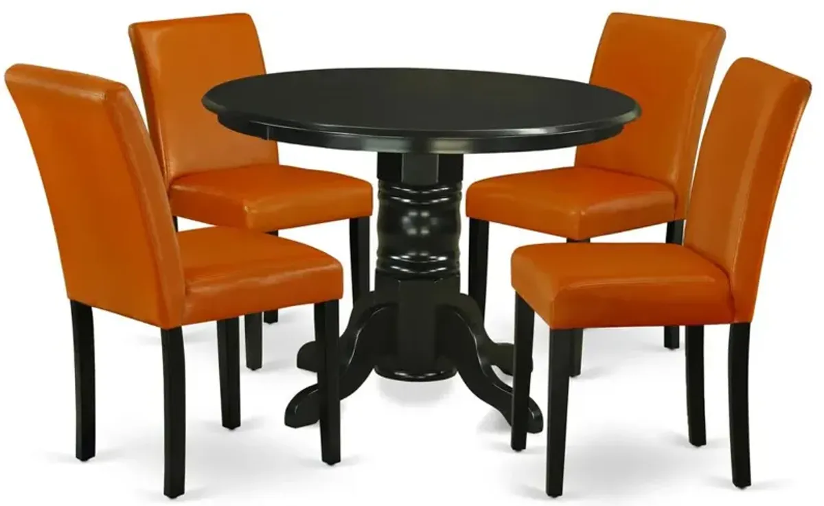 Dining Room Set Black, SHAB5-BLK-61