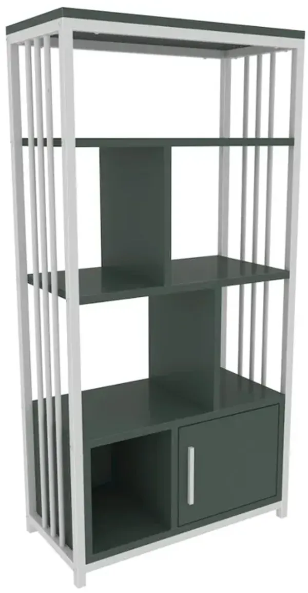 Decorotika Valero Bookcase Silva White