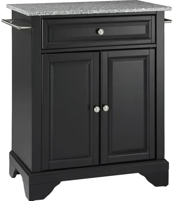 Lafayette Granite Top Portable Kitchen Island/Cart