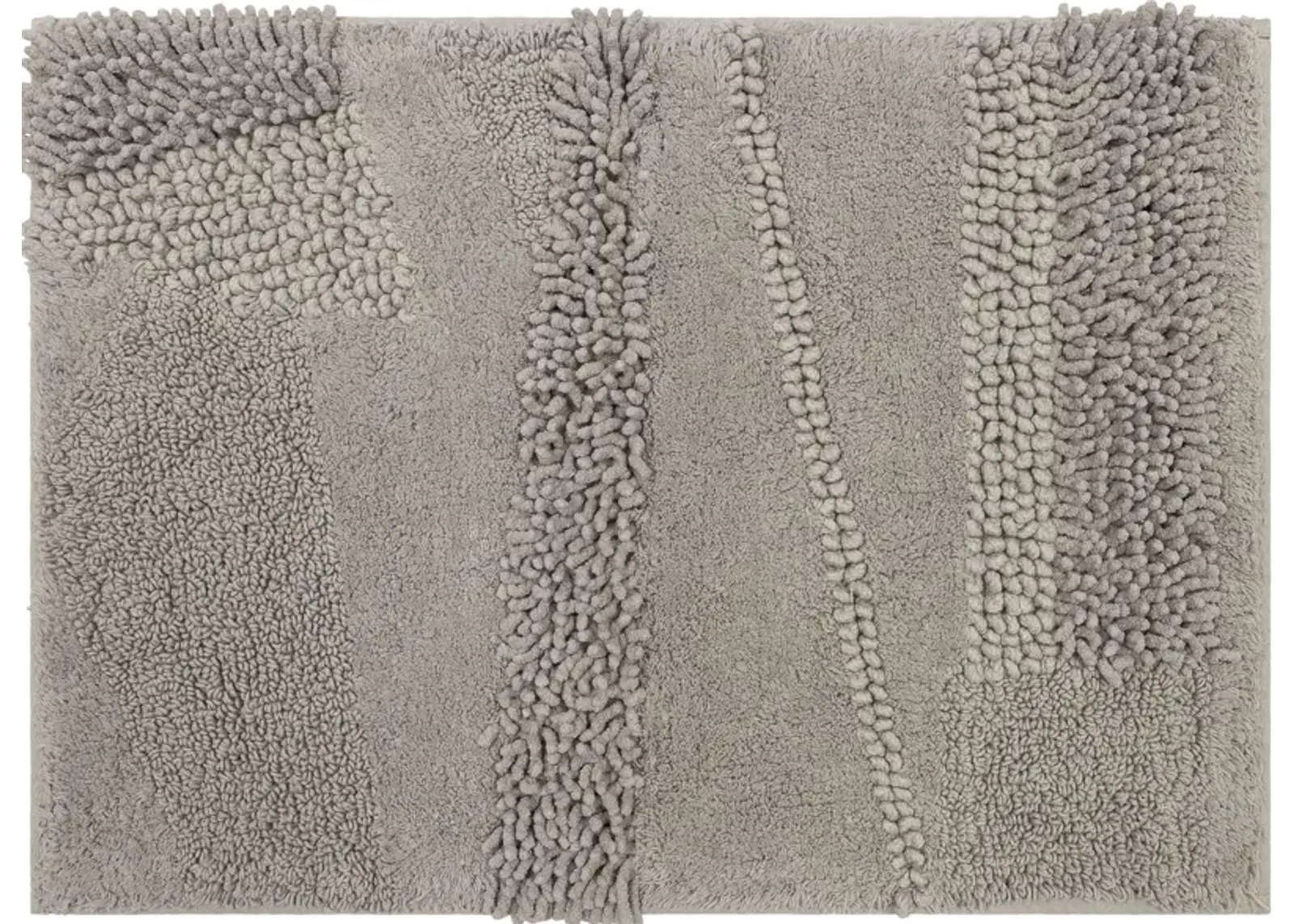 Composition Silver 1' 5" x 2' Bath Mat