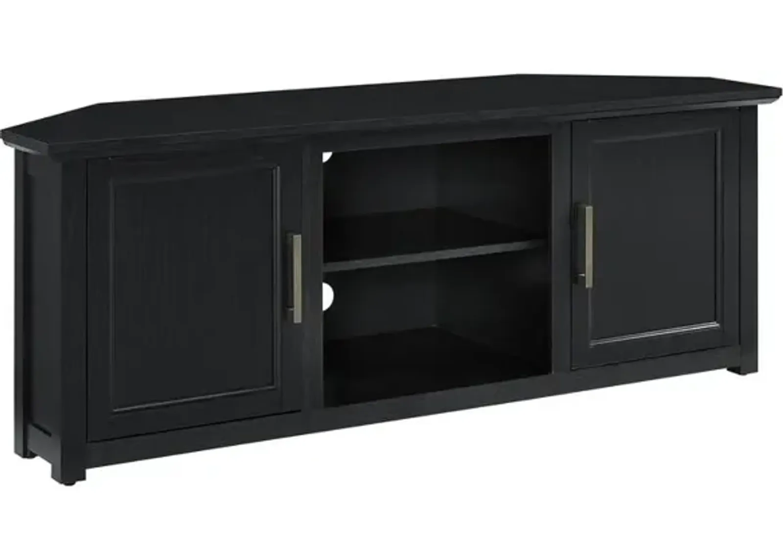 Camden 58" Corner Tv Stand Black