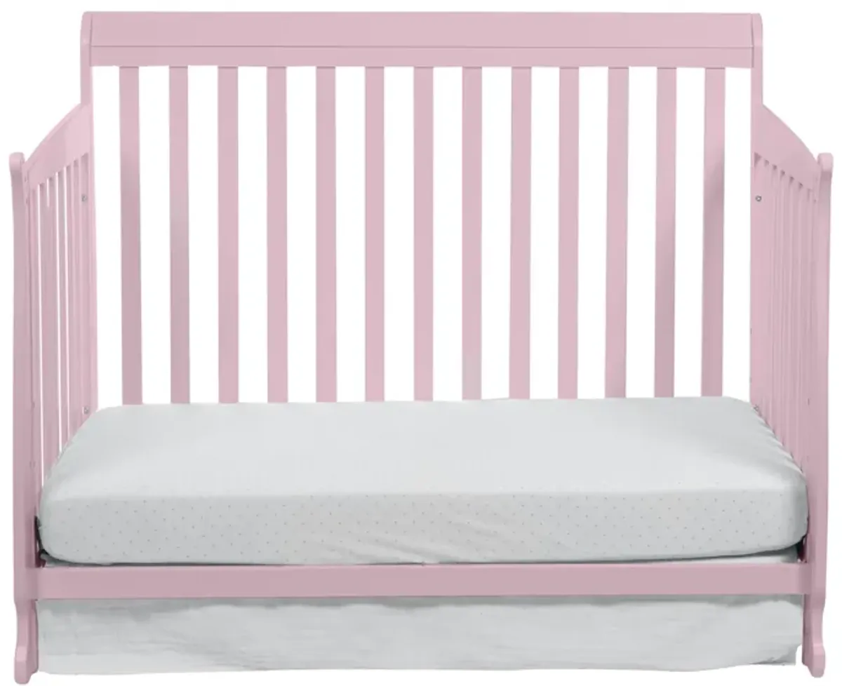 Suite Bebe Riley 4-in-1 Convertible Crib Pink