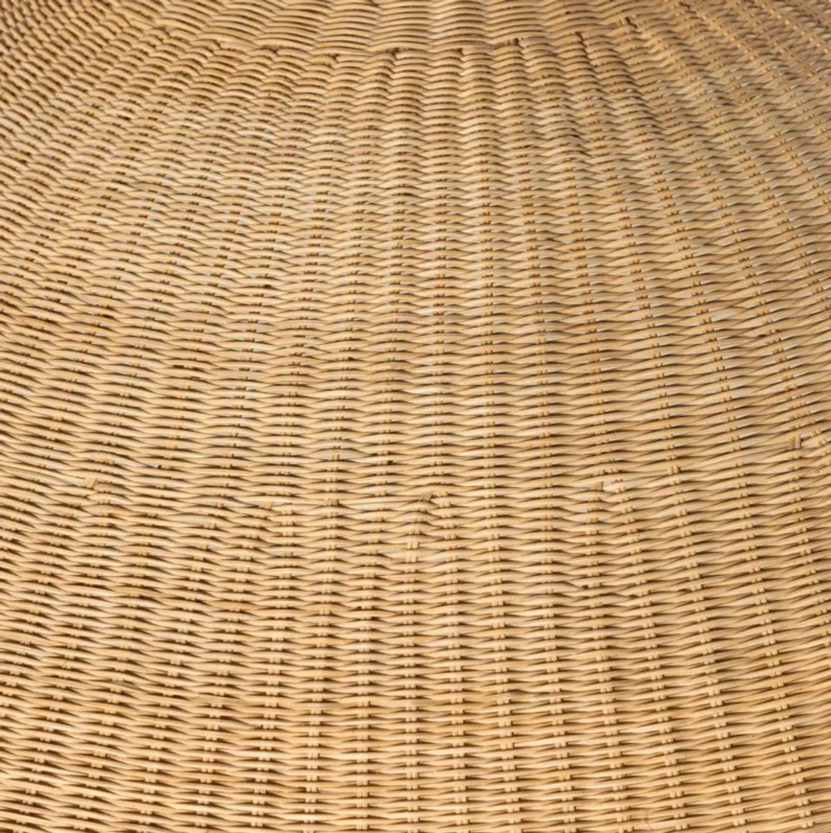 Overscale Woven Rattan Pendant