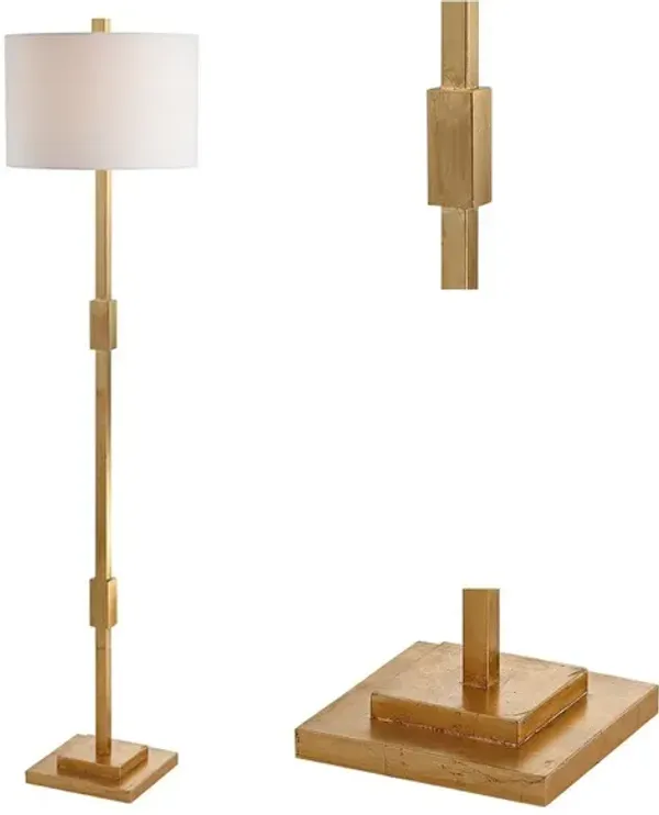 Windsor Resin/Metal LED Floor Lamp