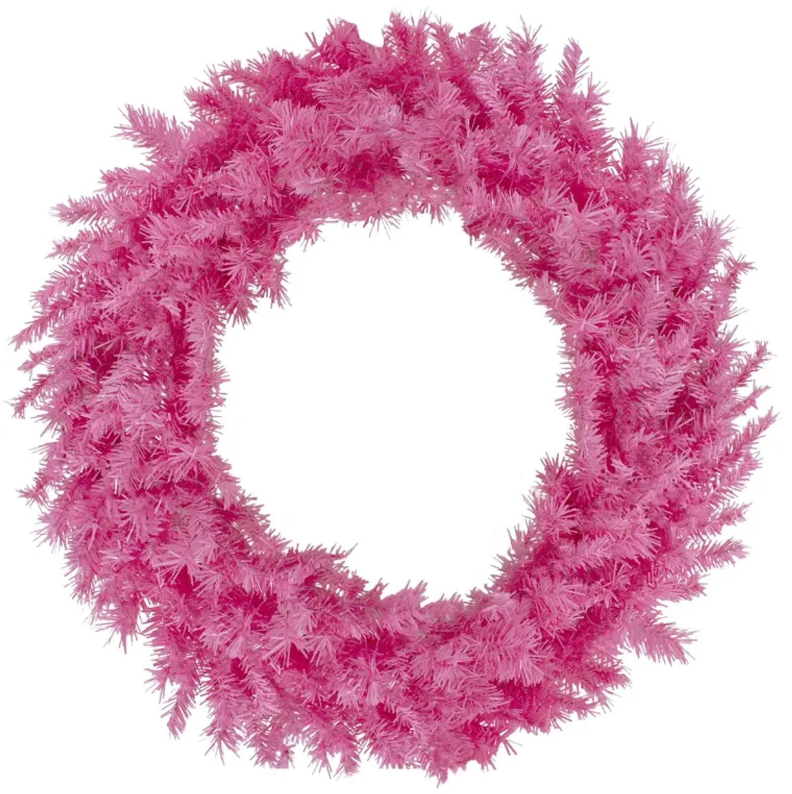 36" Pink Spruce Artificial Christmas Wreath  Unlit