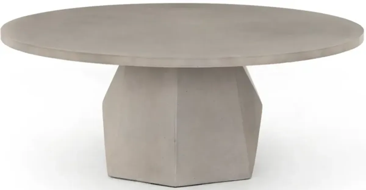 Bowman Outdoor Coffee Table - Grey Concrete