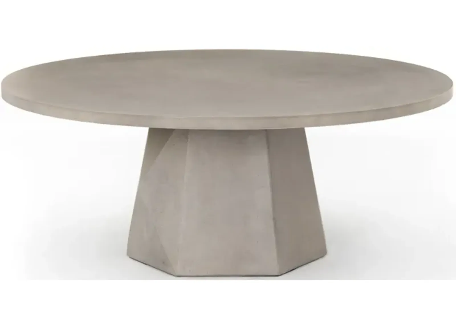 Bowman Outdoor Coffee Table - Grey Concrete