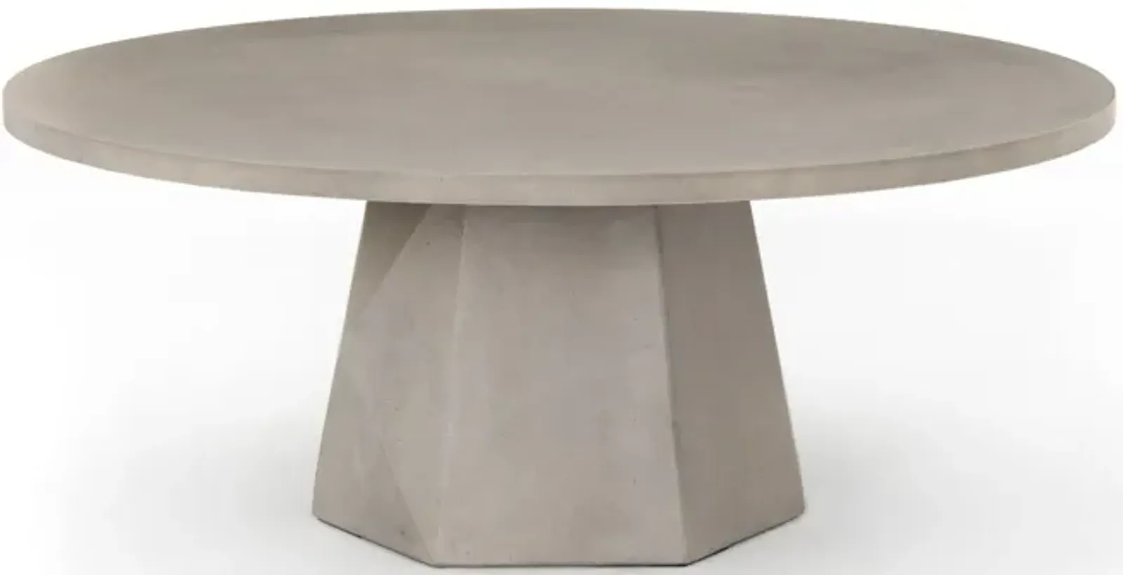 Bowman Outdoor Coffee Table - Grey Concrete