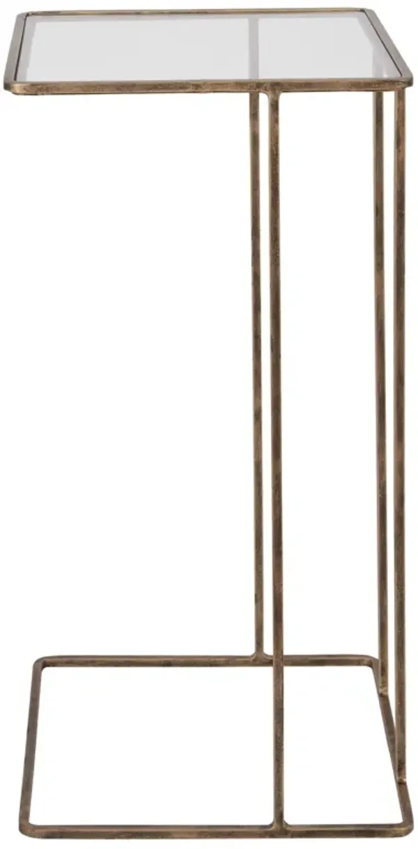 Uttermost Cadmus Gold Accent Table