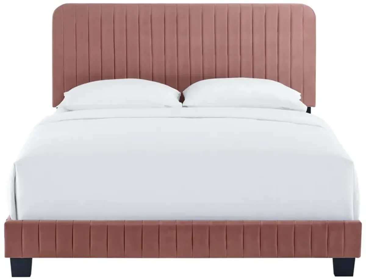 Modway - Celine Channel Tufted Performance Velvet Twin Platform Bed