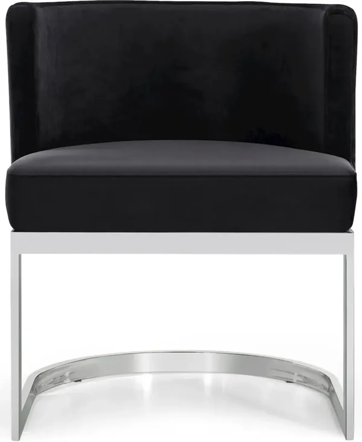 Meridian Furniture Gianna Black Velvet Dining Chair