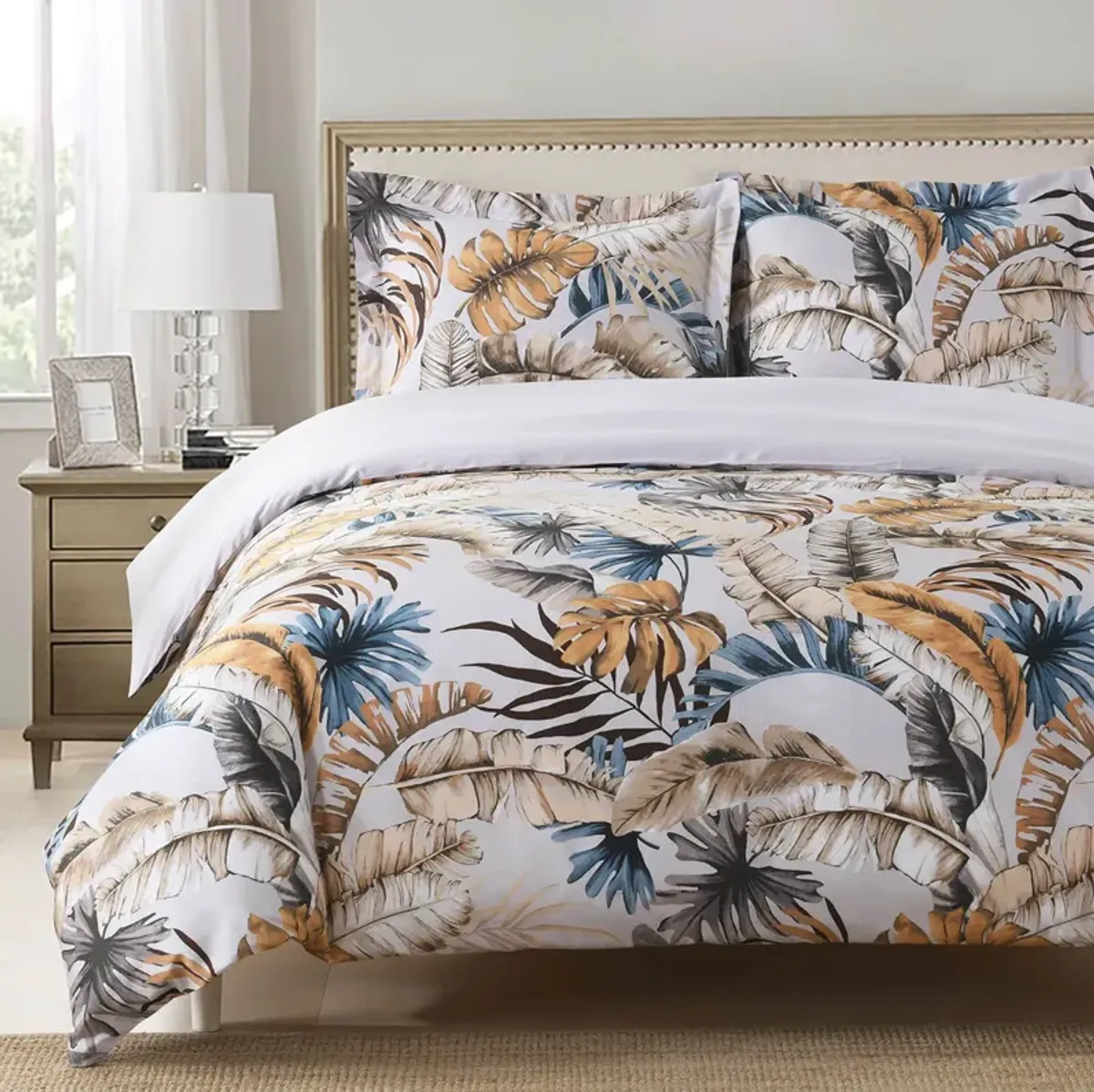 Egyptian Linens - Oasis 100% Cotton Duvet Cover Set