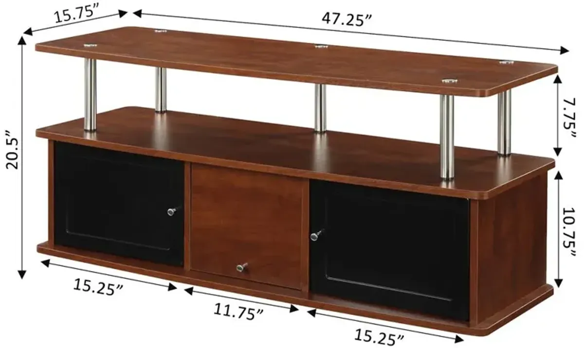 Convience Concept, Inc. Designs2Go TV Stand with 3 Cabinets