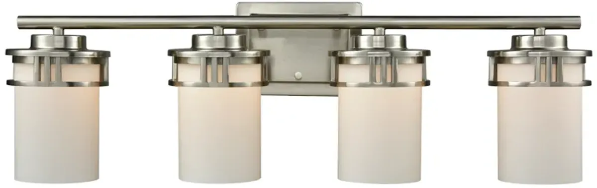 Ravendale 27'' Wide 4-Light Grey Vanity Light