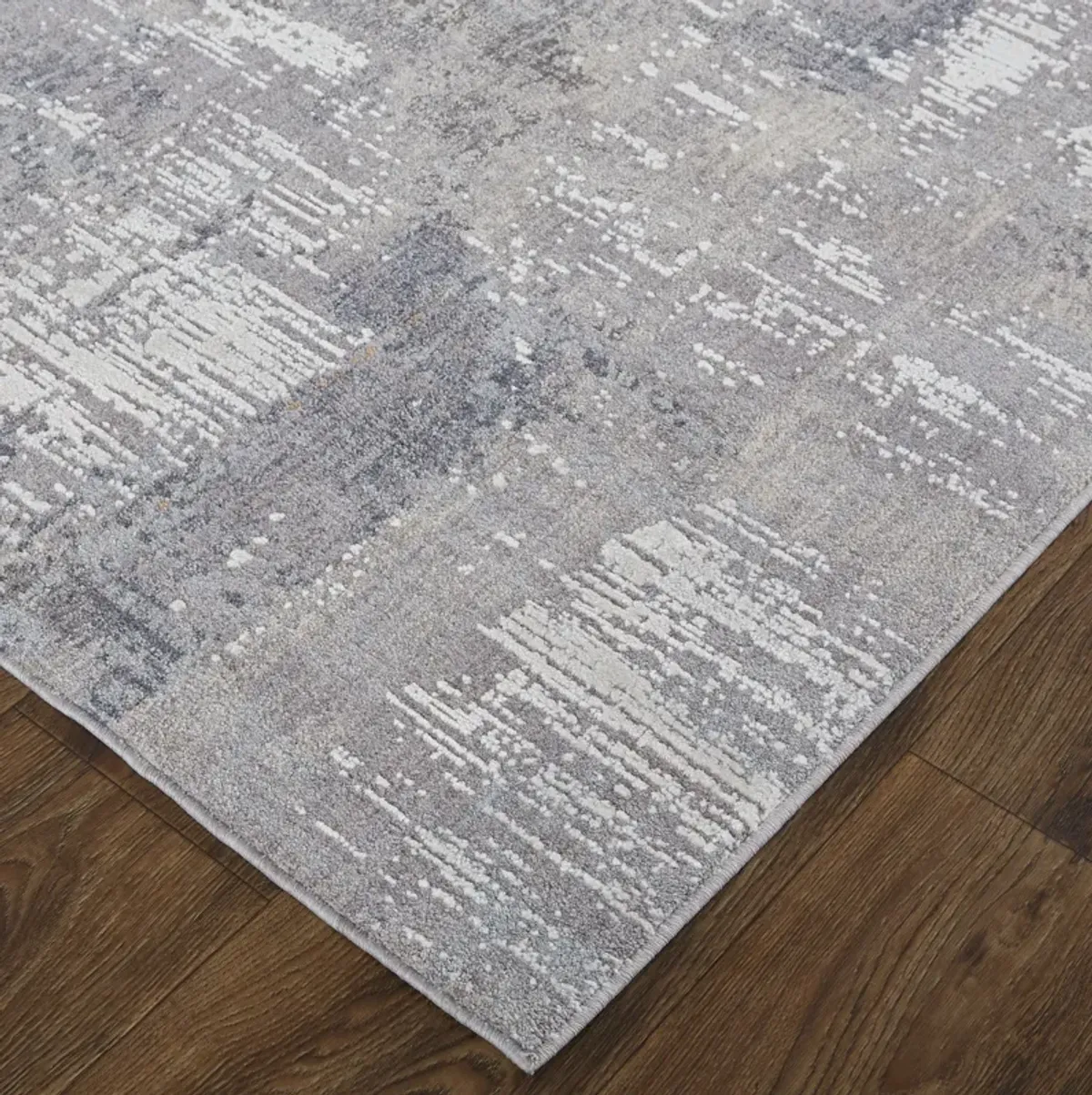 Lennon 39G1F Taupe/Tan/Blue 1'8" x 2'10" Rug