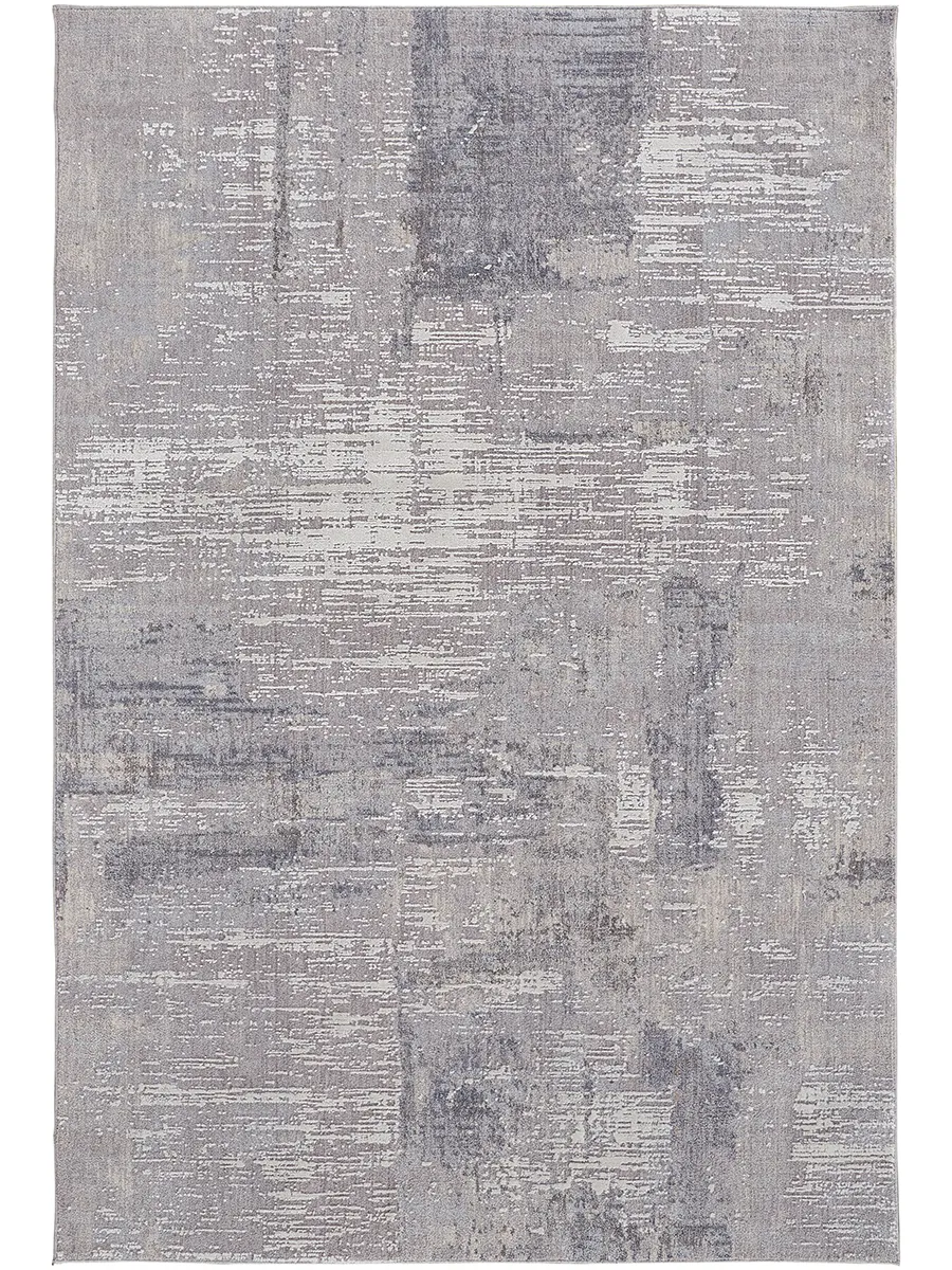 Lennon 39G1F Taupe/Tan/Blue 1'8" x 2'10" Rug