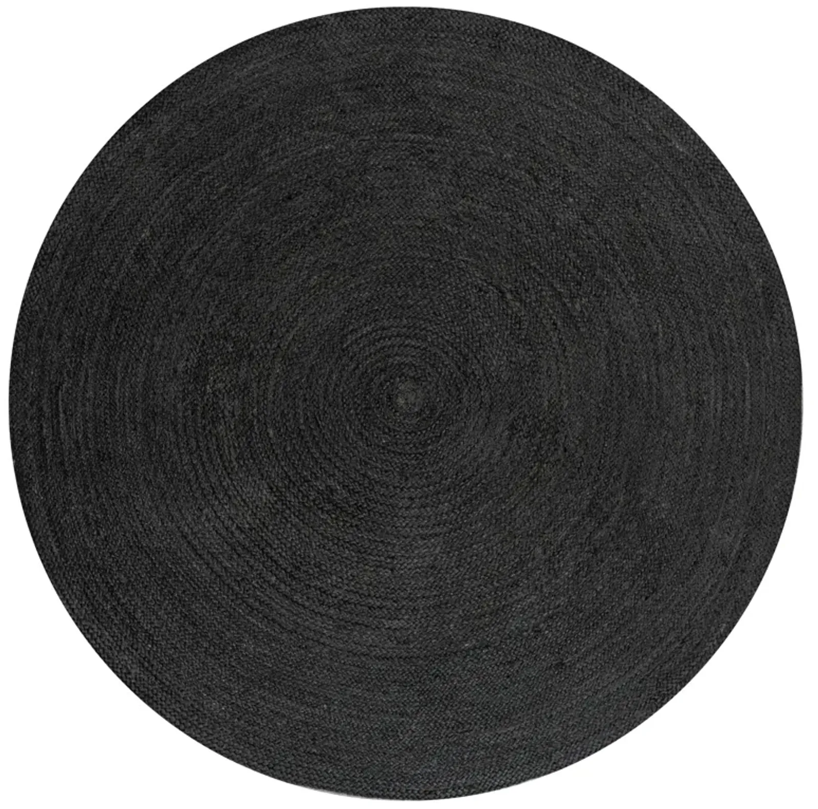 Zara Braided Coastal Cottage Round Jute. Round Area Rug