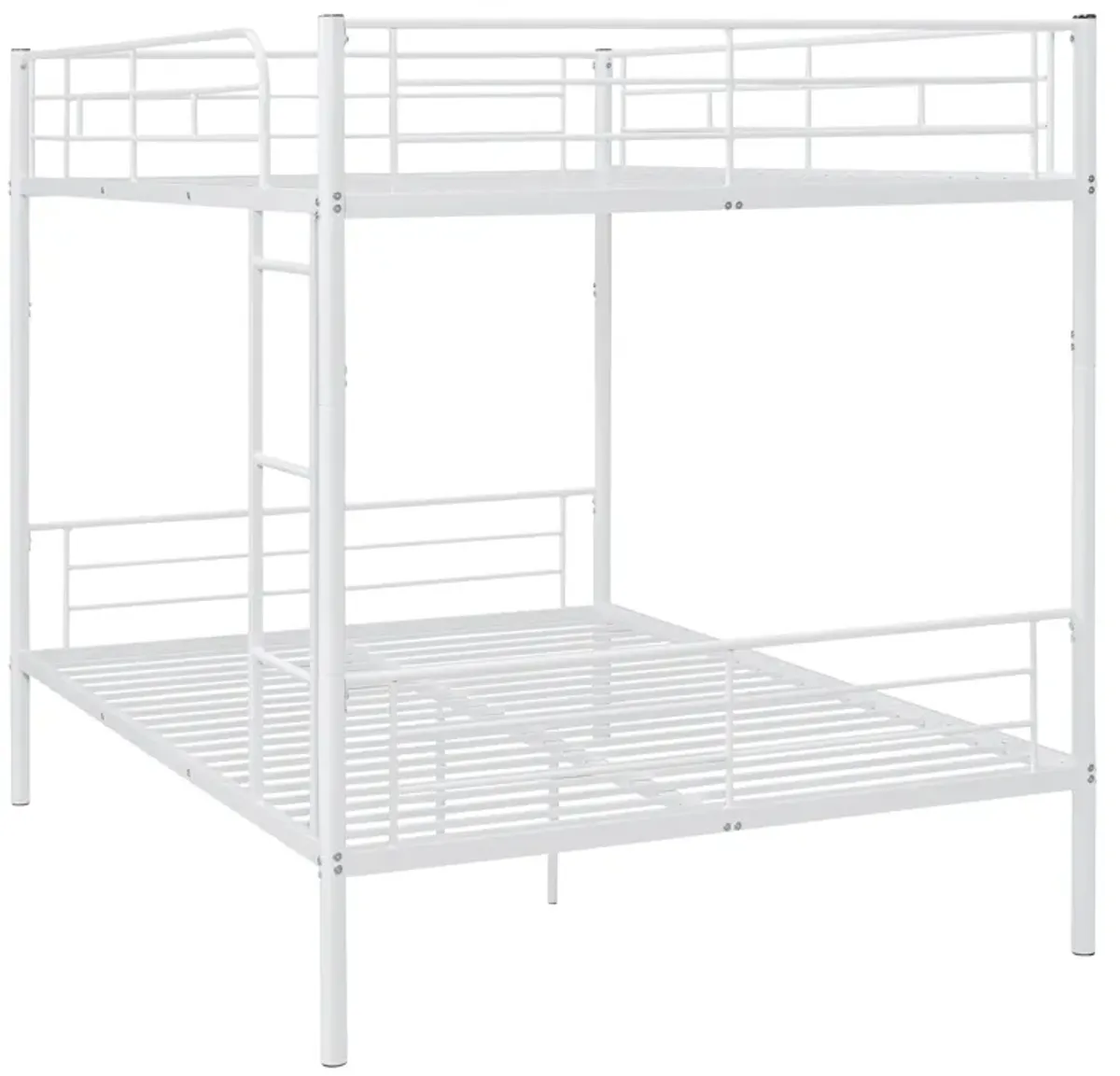 Whisen Full Over Full Metal Bunk Bed - Black