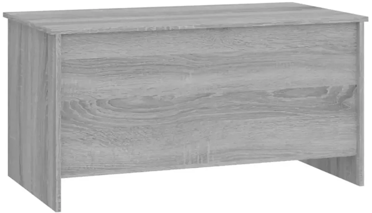 Coffee Table Gray Sonoma 40.2"x21.9"x20.7" Engineered Wood