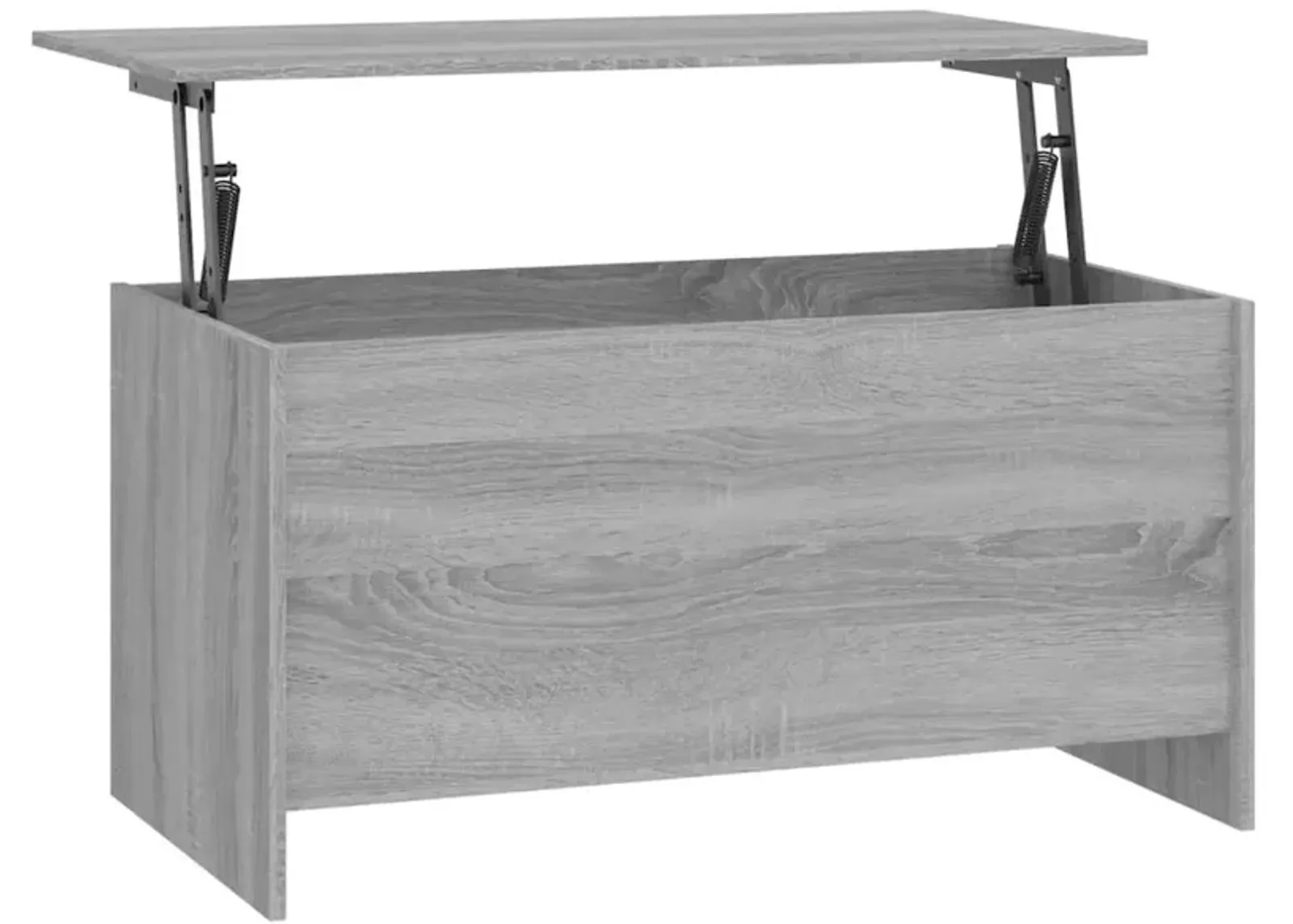 Coffee Table Gray Sonoma 40.2"x21.9"x20.7" Engineered Wood