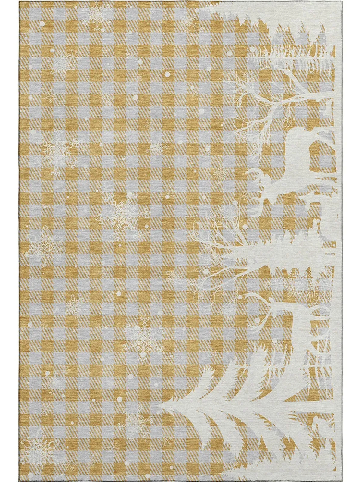 Merry & Bright MY26 Gold 5' x 7'6" Rug