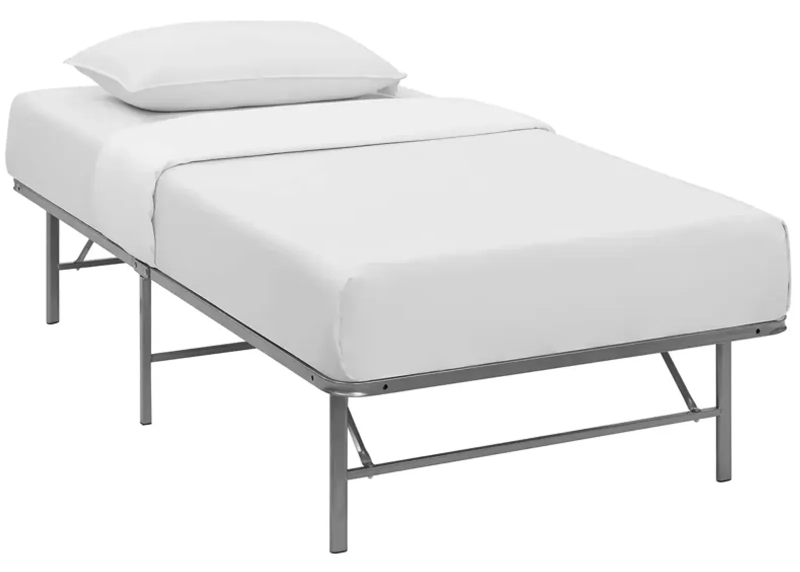 Modway - Horizon Twin Stainless Steel Bed Frame