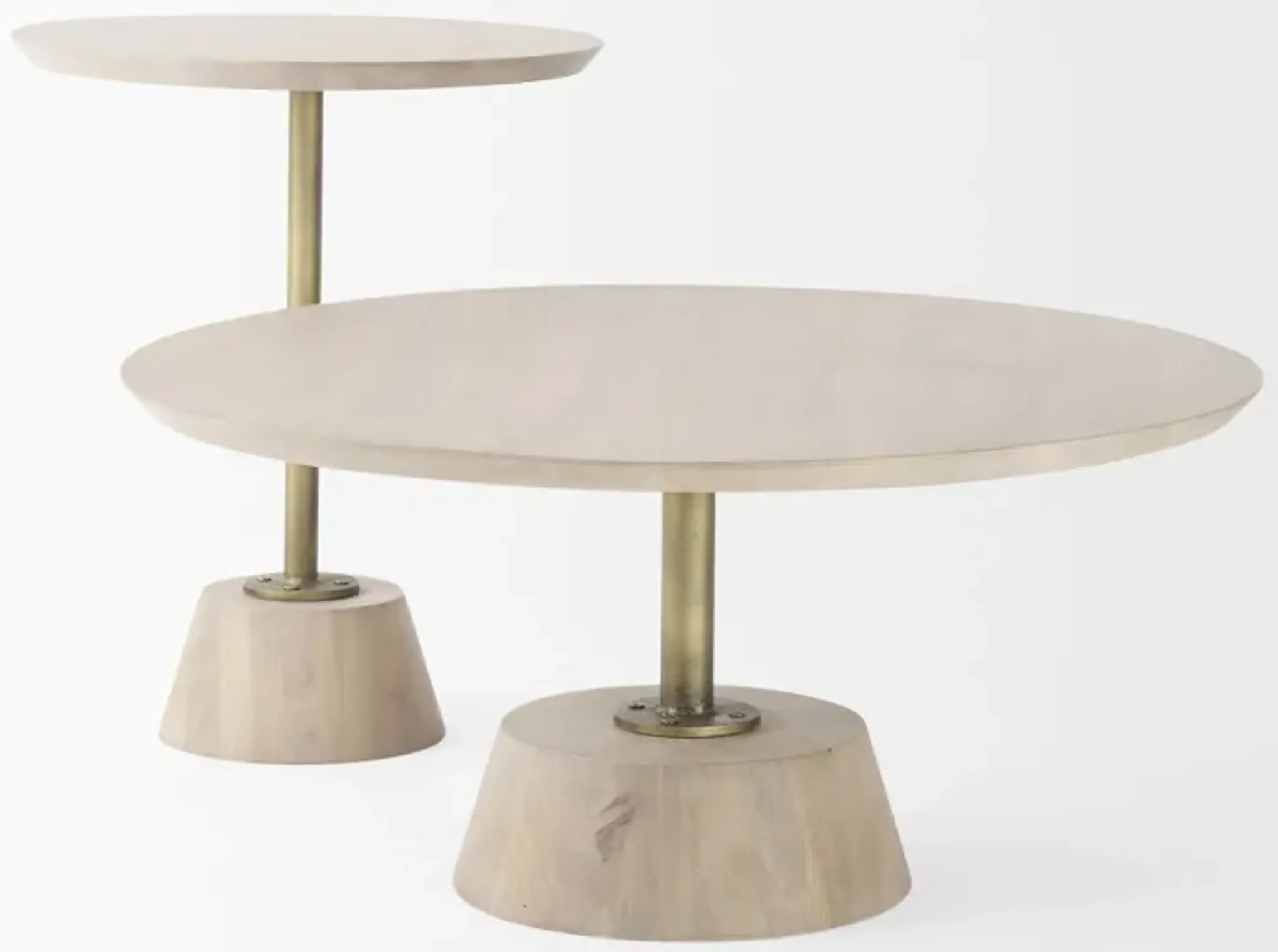 Maxwell Wood Side Table Mathis Home | Furniture.com