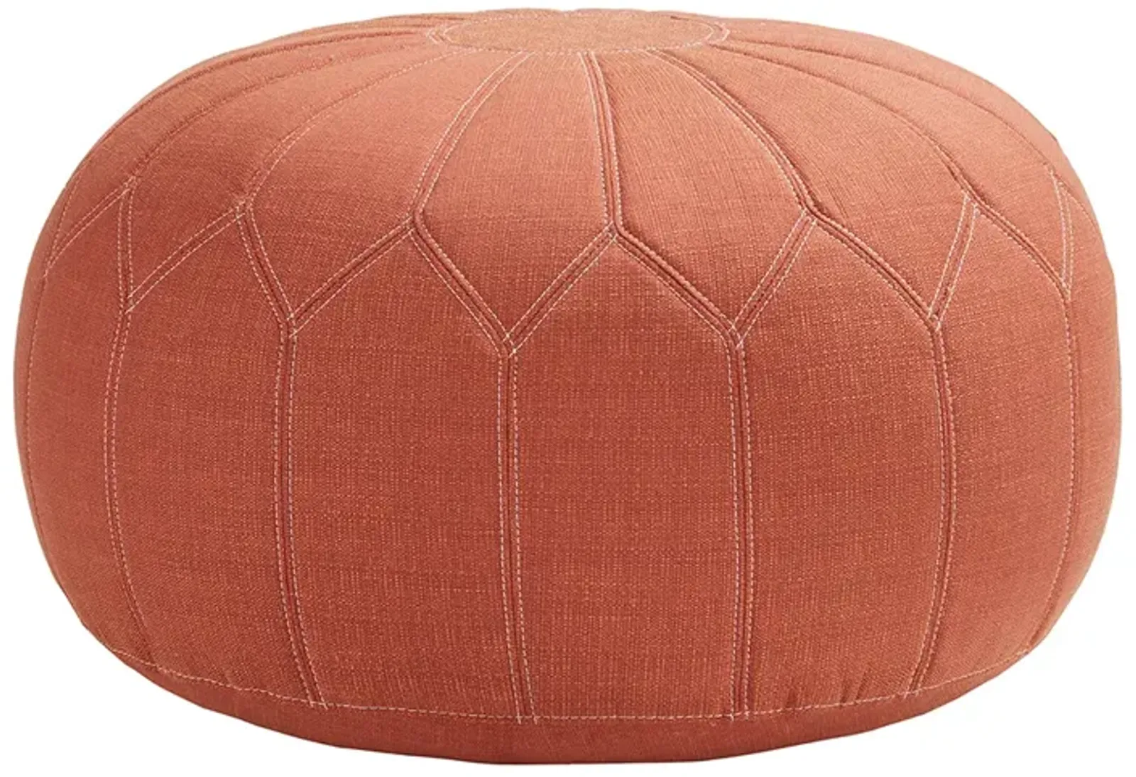 Gracie Mills Aryana Versatile Oversized Round Pouf Ottoman