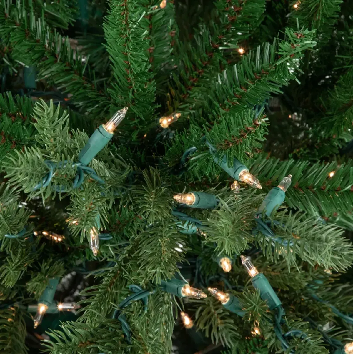 7' Pre-Lit Grande Spruce Artificial Christmas Tree  Clear Lights