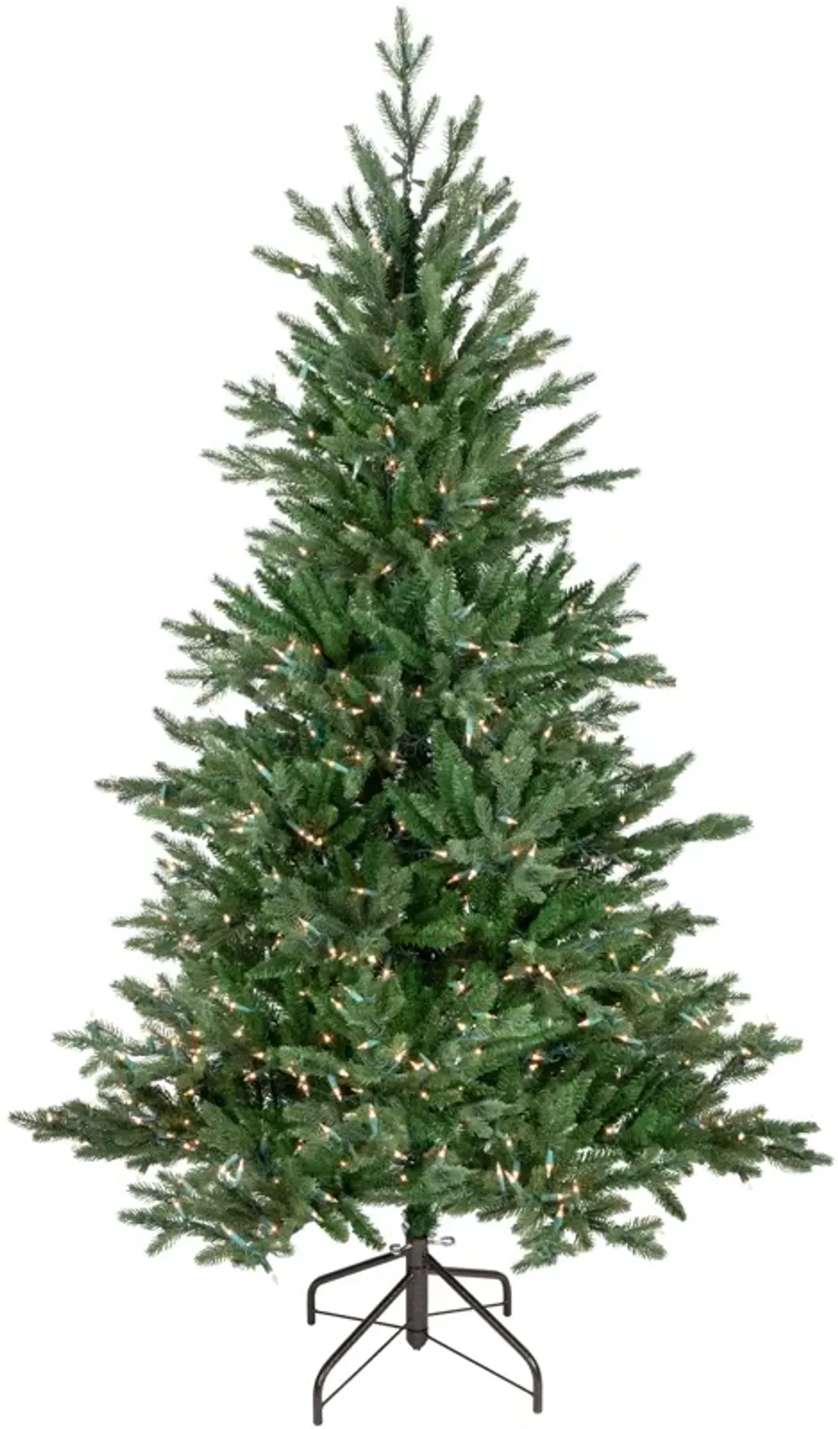 7' Pre-Lit Grande Spruce Artificial Christmas Tree  Clear Lights