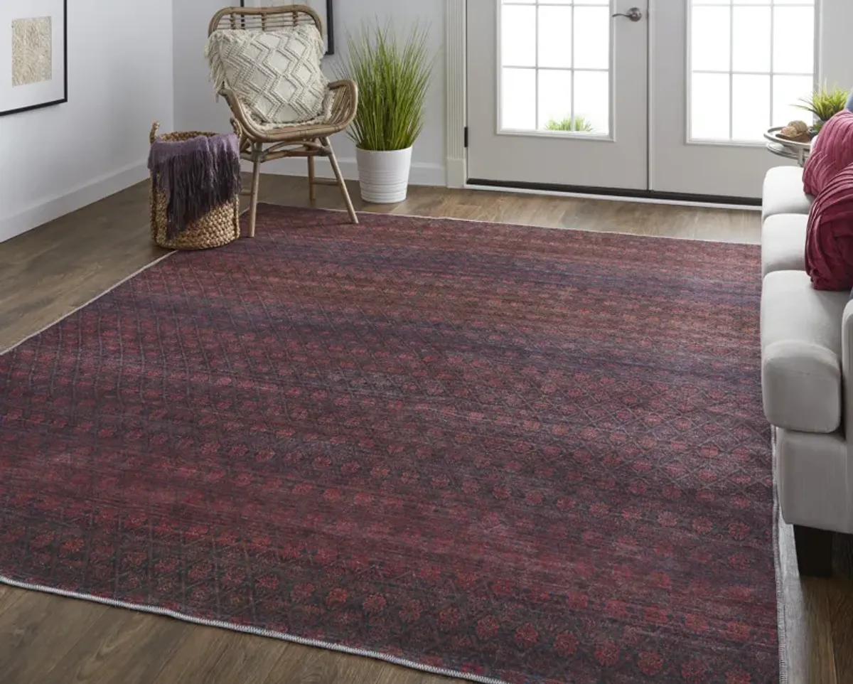 Voss 39HAF Red/Gray 10'6" x 14' Rug