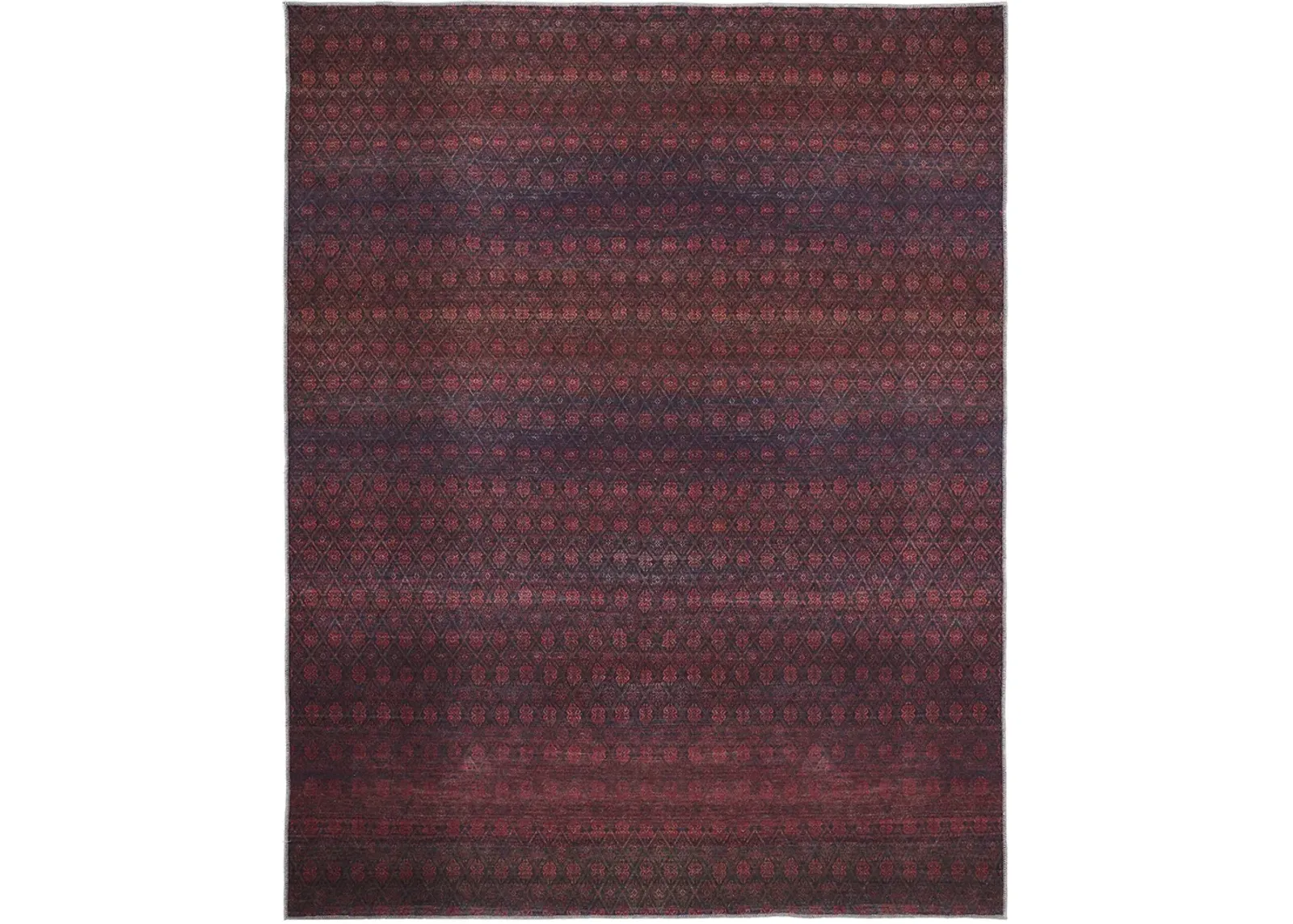 Voss 39HAF Red/Gray 10'6" x 14' Rug