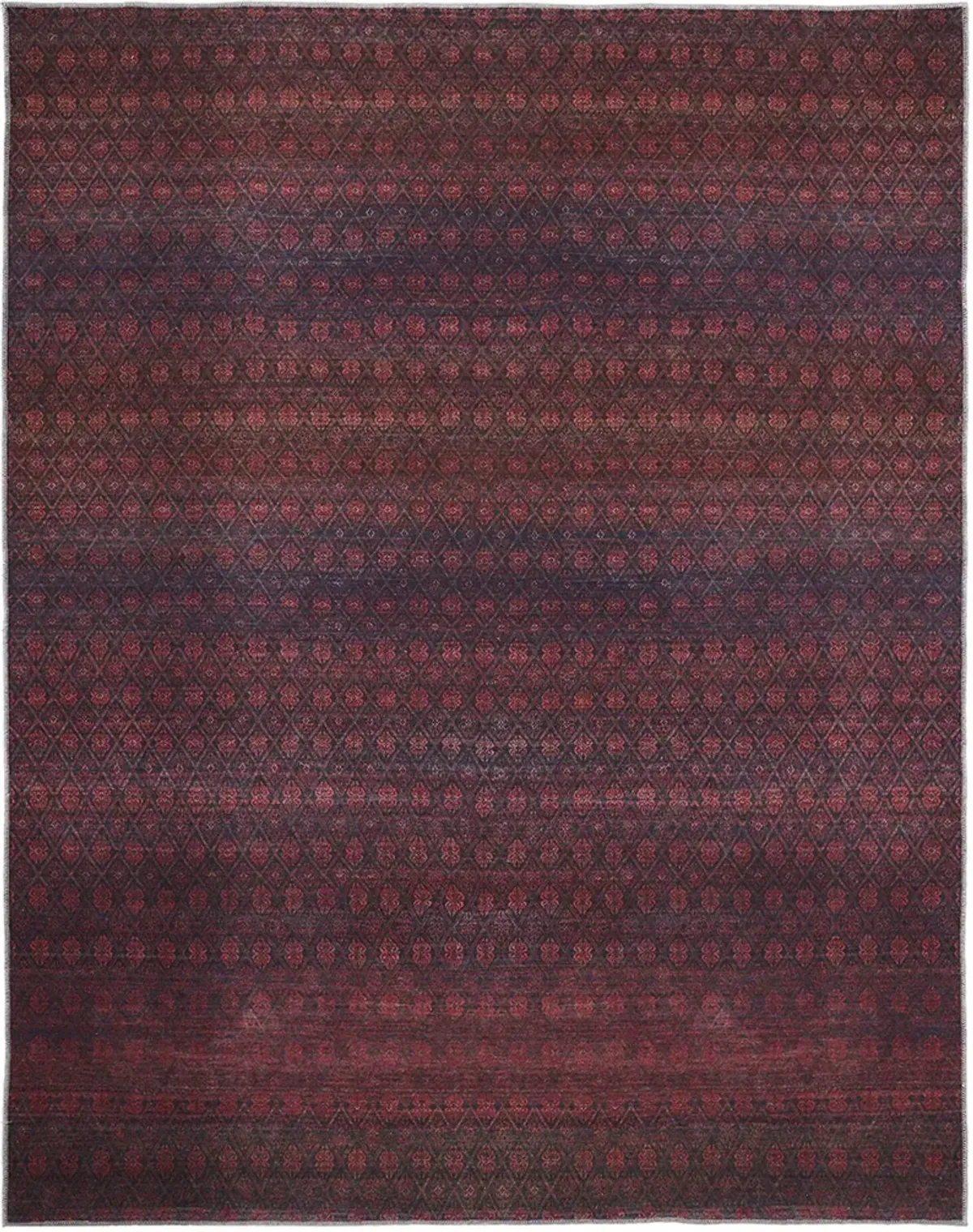 Voss 39HAF Red/Gray 10'6" x 14' Rug