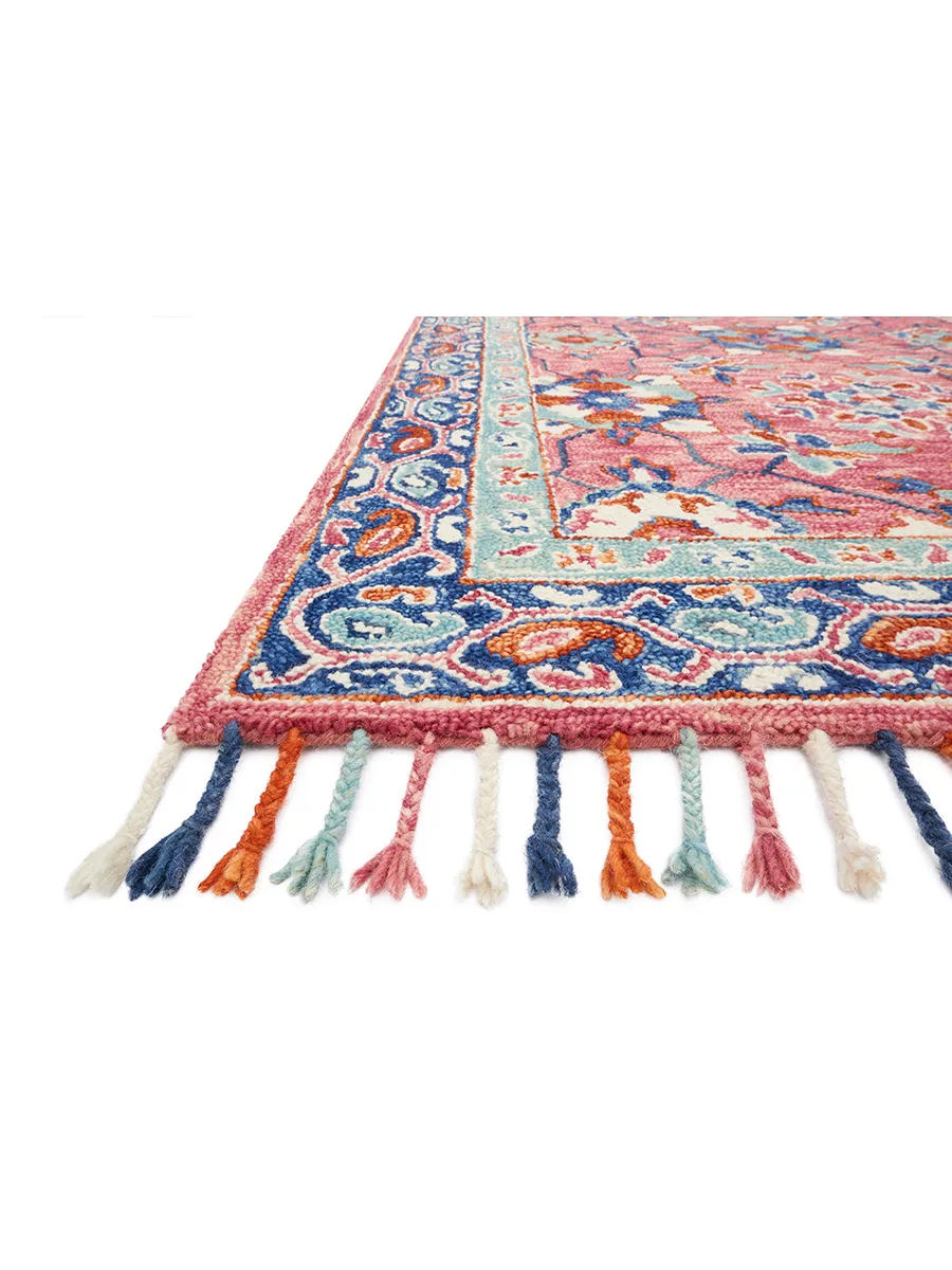 Zharah Rose/Denim 9'3" x 13' Rug