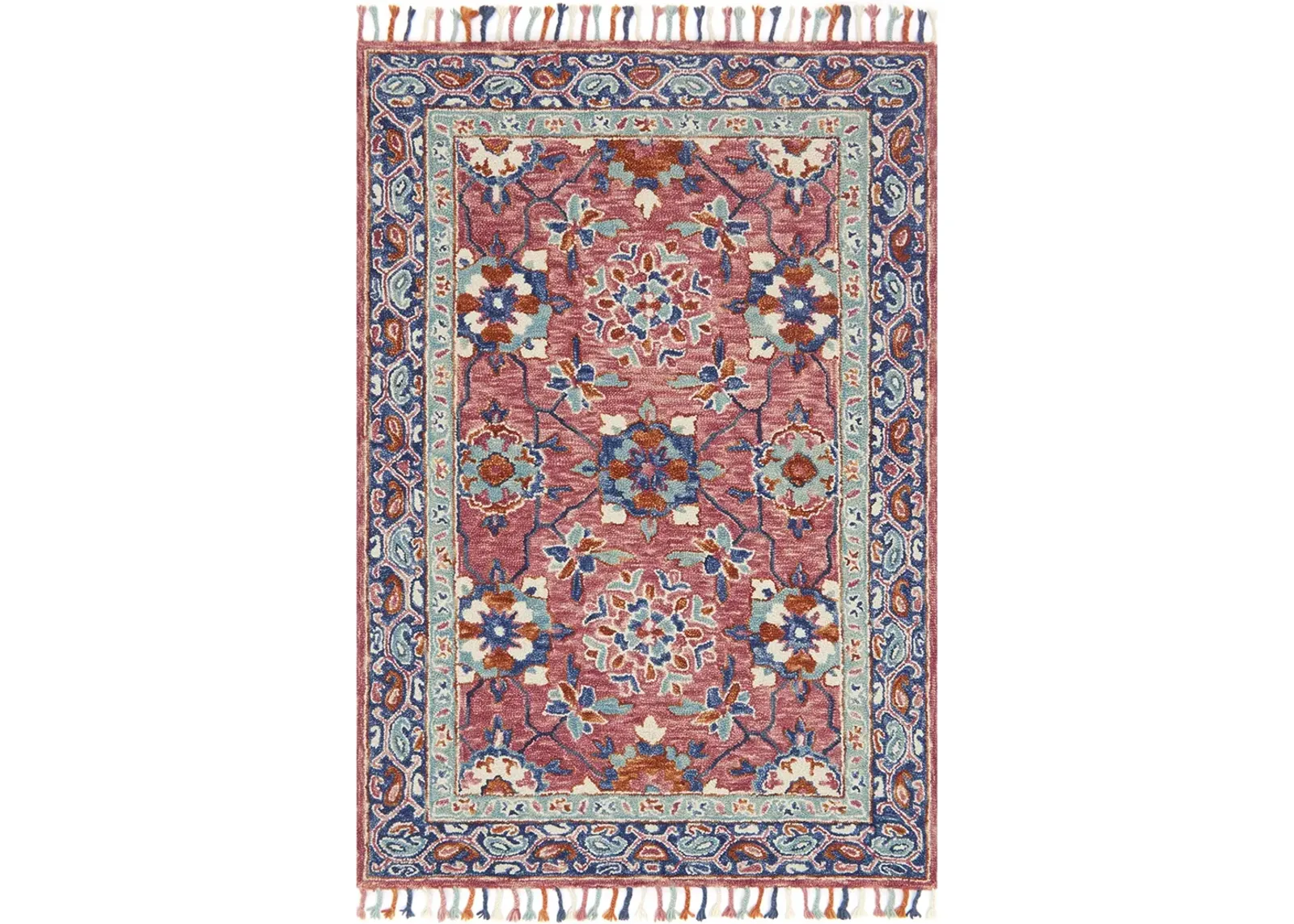 Zharah Rose/Denim 9'3" x 13' Rug