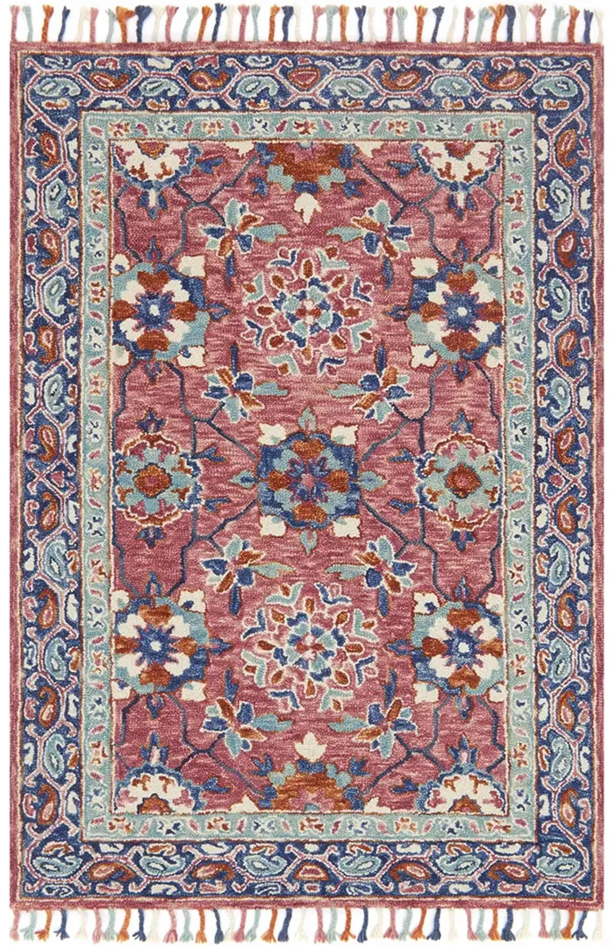 Zharah Rose/Denim 9'3" x 13' Rug