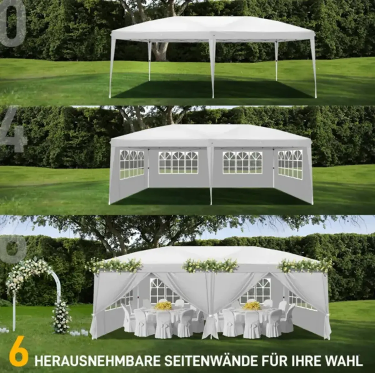 Waterproof Folding Tent with Four Windows, Ideal for Outdoor Adventures