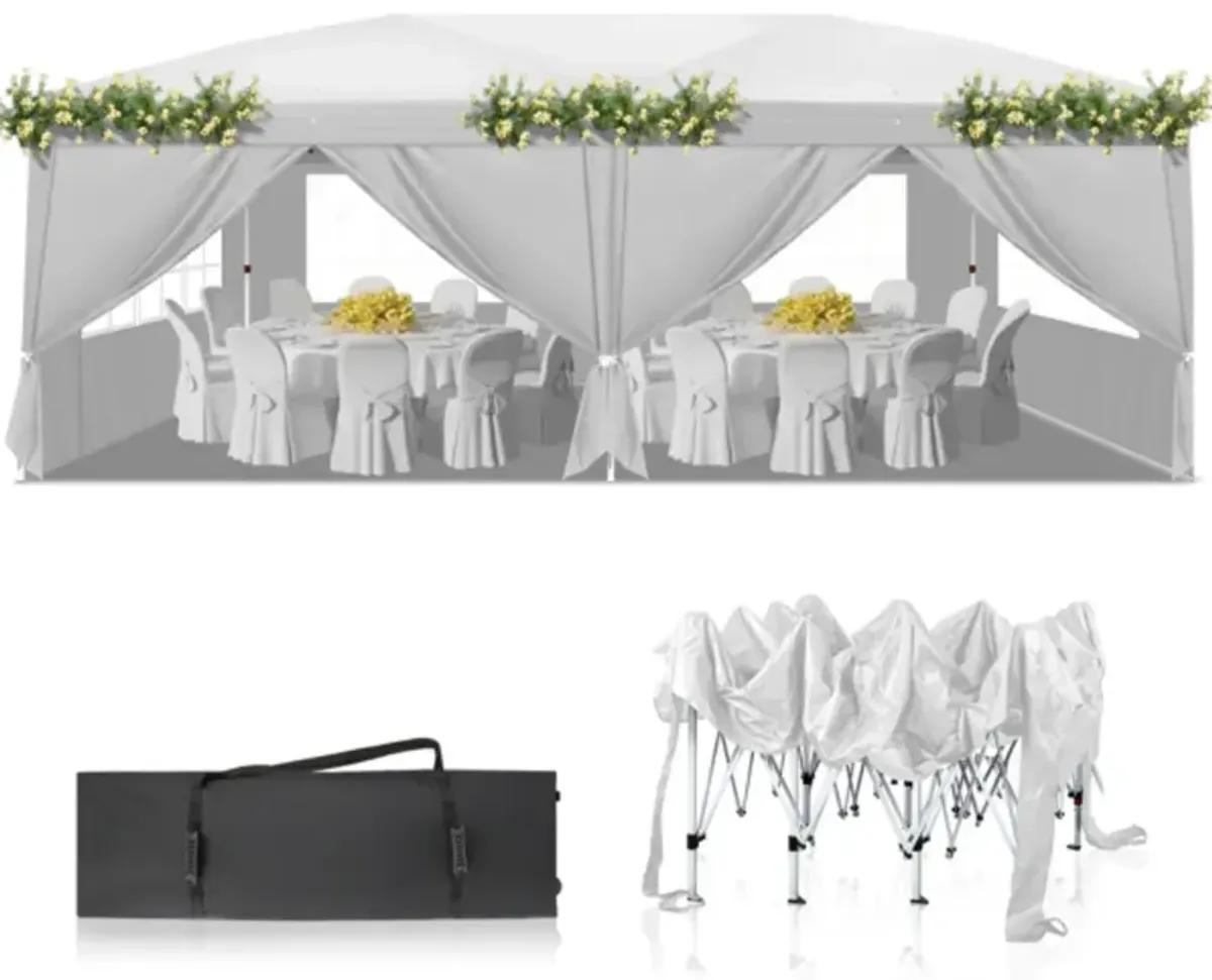 Waterproof Folding Tent with Four Windows, Ideal for Outdoor Adventures