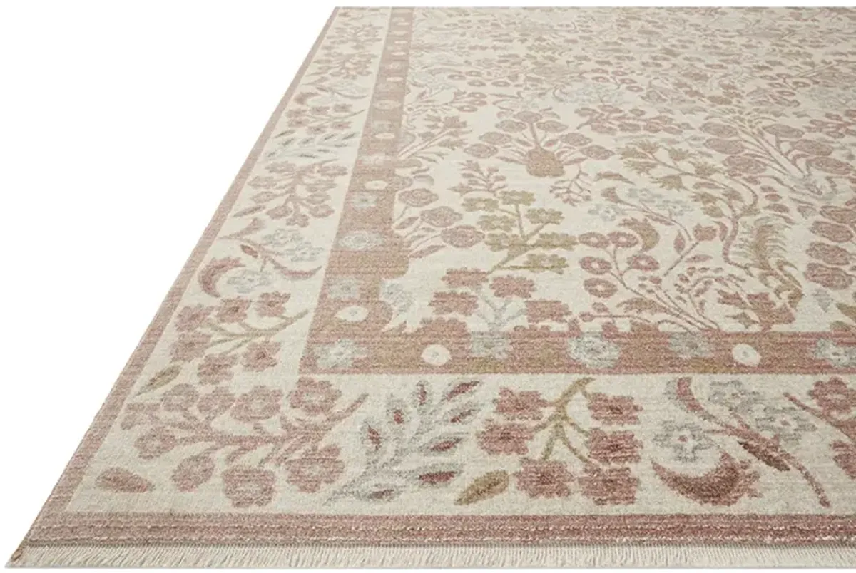 Holland HLD02 Blush 3'7" x 5'1" Rug by Rifle Paper Co.