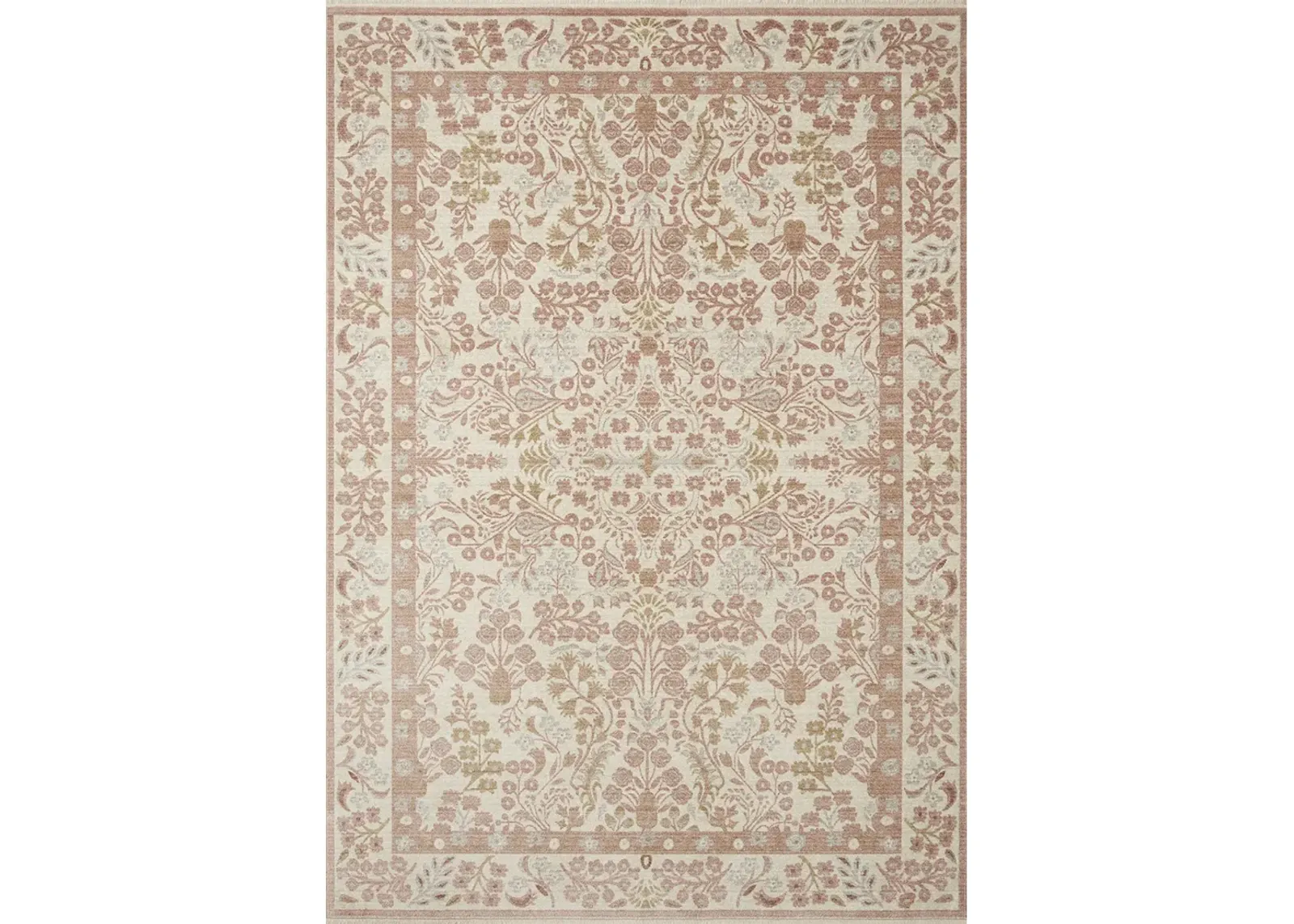 Holland HLD02 Blush 3'7" x 5'1" Rug by Rifle Paper Co.