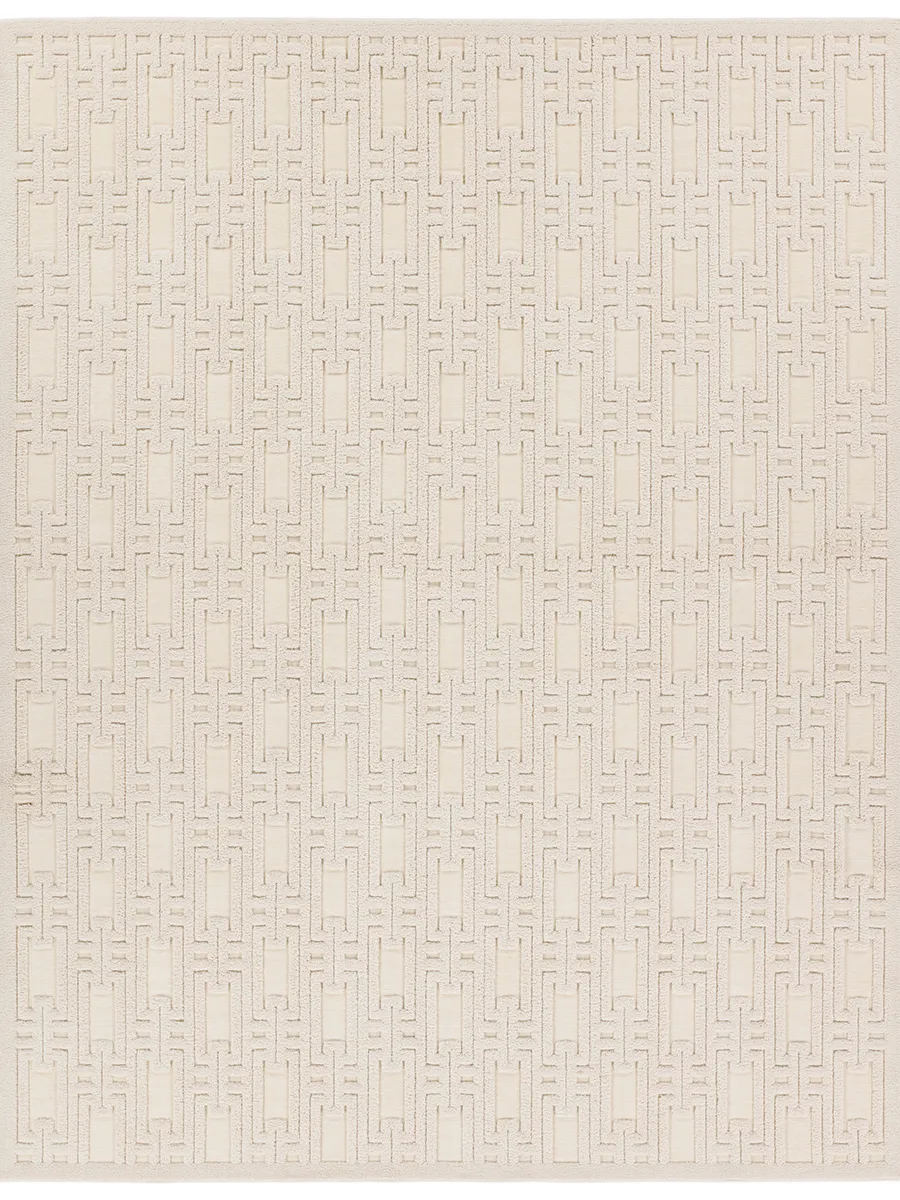 Petros Torean White 6'7" x 9'6" Rug