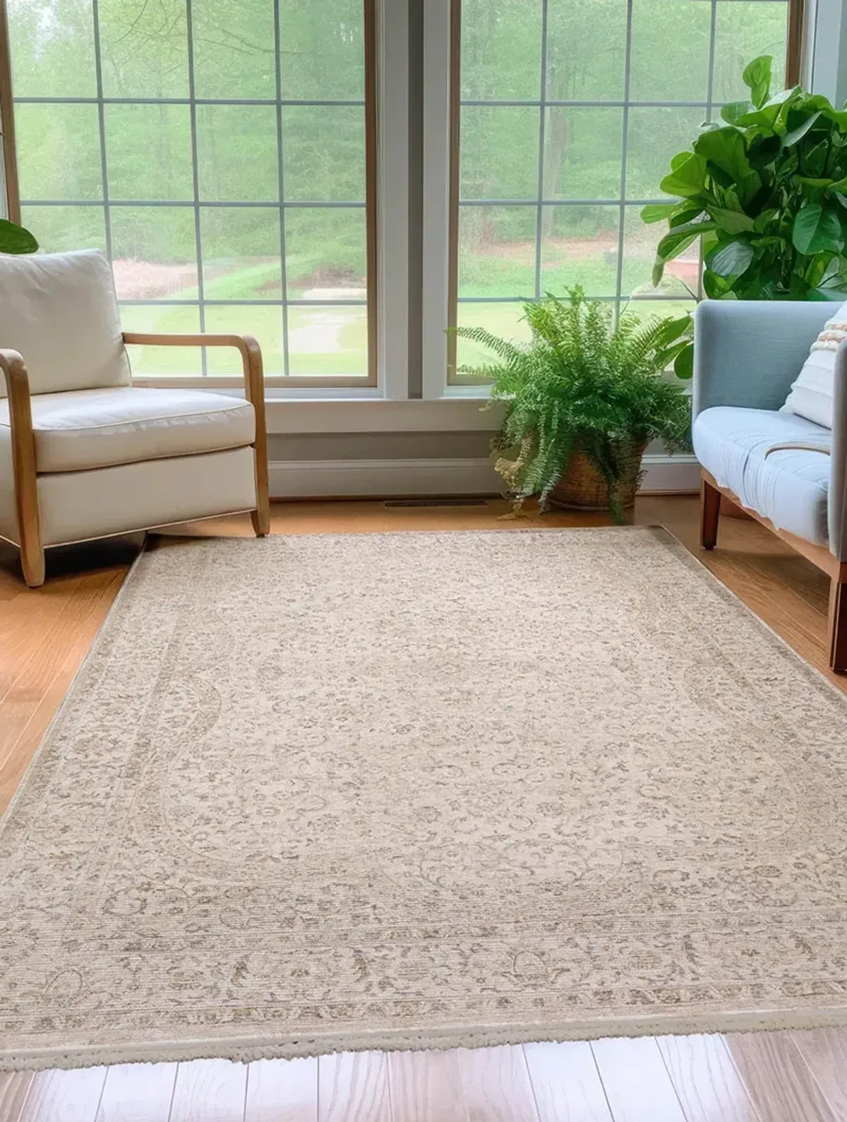 Cyprus CY8 Beige 7'10" x 10' Rug